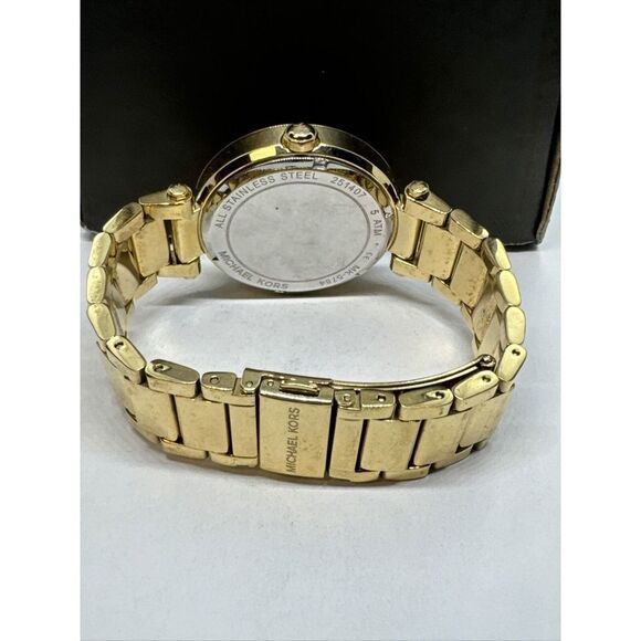 Michael Kors Parker MK5784 Women\'s Gold Stainless Steel Analog Dial Watch JNA218 main image 8